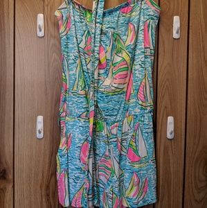 Lilly Pulitzer Romper in You Gotta Regatta